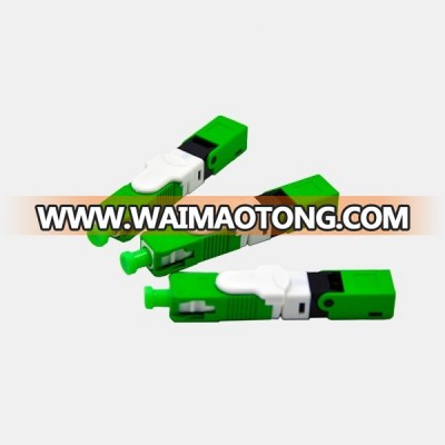 Hot-Selling dual v-groove stable fiber optic sc upc fast connector