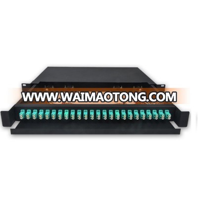 Wholesale cold rolled optical fibre drawer odf 24 core 3m visio stencil 24 port fiber optic patch panel