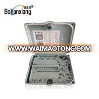 Factory supply high quality 12 core telecom portable outdoor waterproof distribution box malaysia with pigtail and splitter